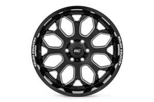 Chevrolet Suburban 1500 Wheel - Rough Country - 96 Series | One-Piece | 8-spoke - Gloss Black - '00-'14